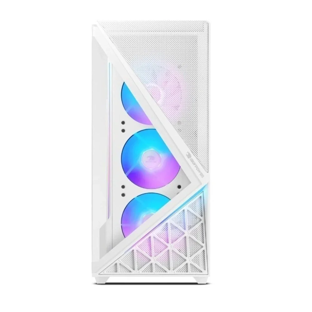 iBUYPOWER SWA7R6601 Slate 9 Mesh Gaming Case‎ - White - MSRP $1,749.99